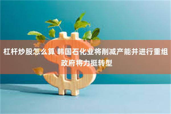杠杆炒股怎么算 韩国石化业将削减产能并进行重组 政府将力挺转型